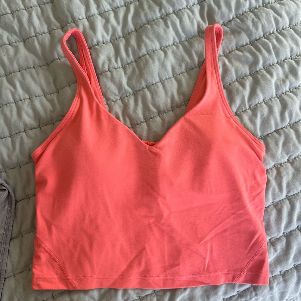 Lulu Align Tank- Raspberry Cream